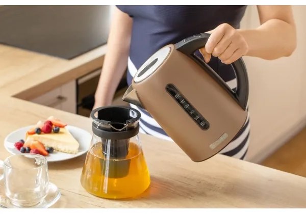 Sencor gyorsforraló termosztáttal 1,7 l 2150W/230V barna