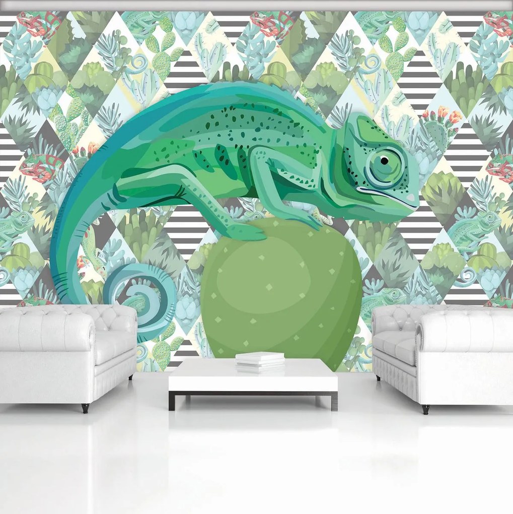 Fotótapéta - Kaméleon (152,5x104 cm)