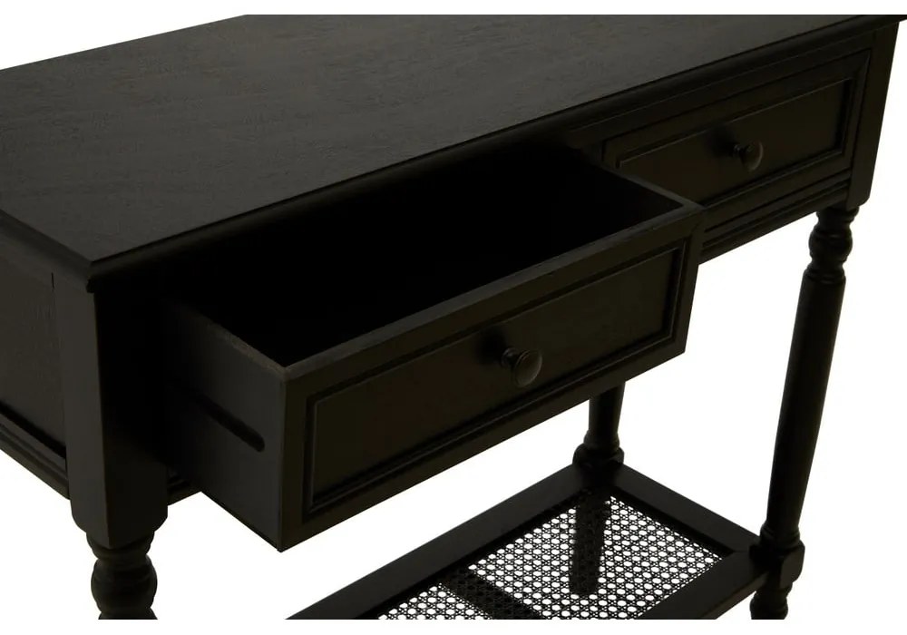 Fekete konzolasztal 33x91 cm Heritage – Premier Housewares