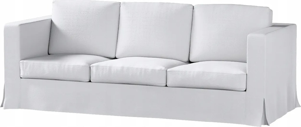 Karlanda 3 személyes kinyitható kanapé huzat Ikea fehér bukla