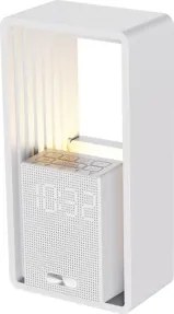 Immax 09113L - LED asztali lámpa ébresztővel és töltéssel CALM LED/3,5W/5V