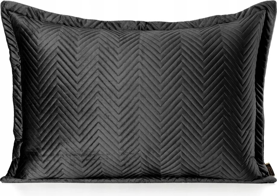 Dekoratív párnahuzat Sofia 50x70 Eurofirany fekete bársony