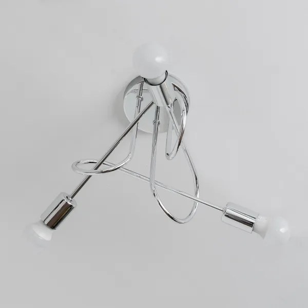 OXFORD felületre szerelhető csillár 3xE27/15W/230V fényes króm