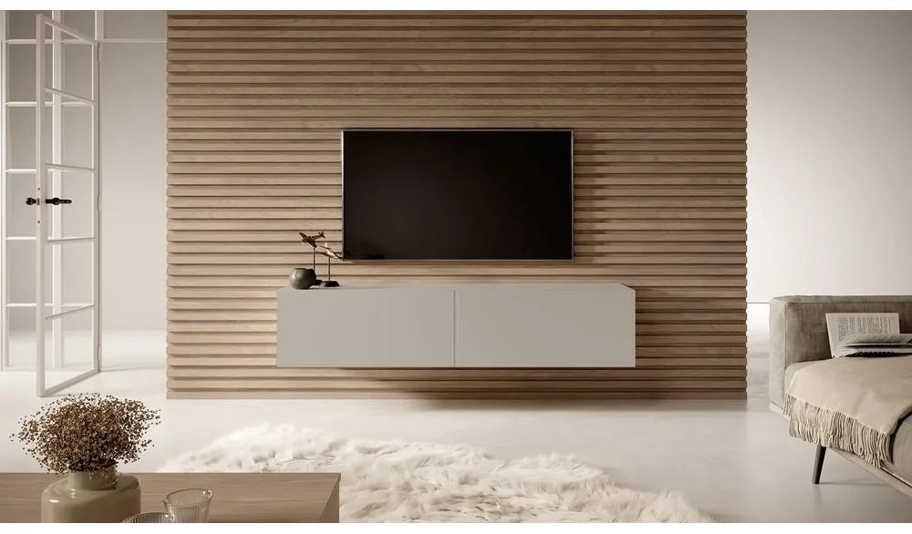 Tv szekrény/asztal Bakira 140 (szürkés bézs). 1099018