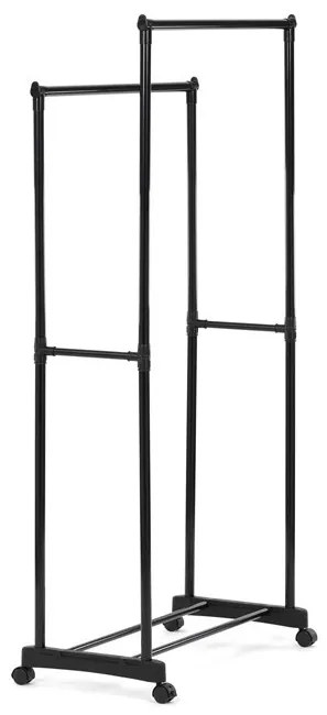 Fekete Fém Ruhafogas. BK – GD-164