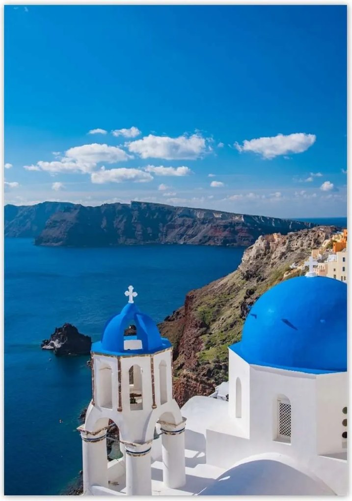 Poszterek 70x100 Santorini