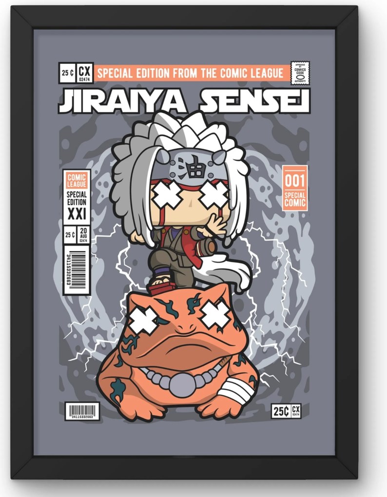 Anime poszter Jiraiya Sensei