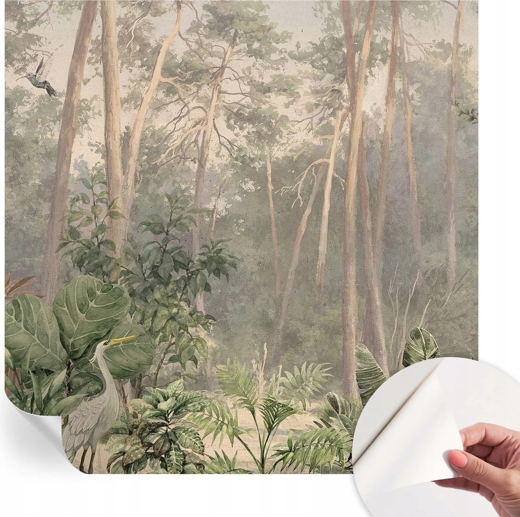 Öntapadós tapéta Falfestmény Prémium Természetes harmónia 250x250 cm