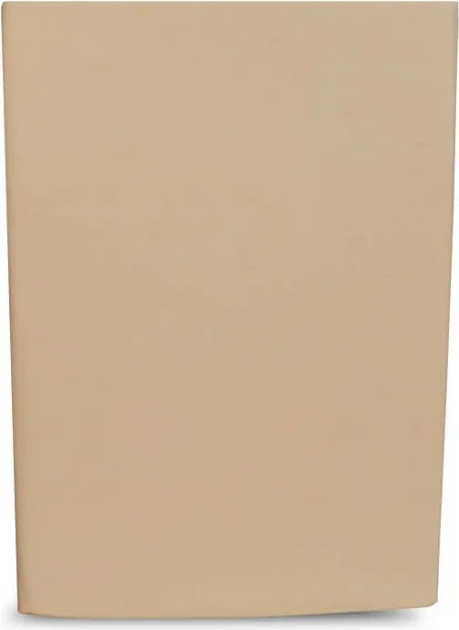 Pamut lepedő gumi nélküli160x200 bézs