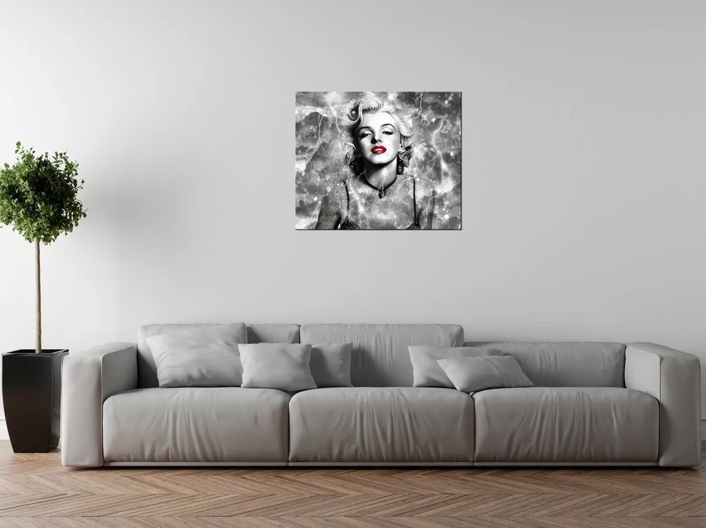 Gario Vászonkép Felvillanyozó Marilyn Monroe Méret: 90 x 60 cm