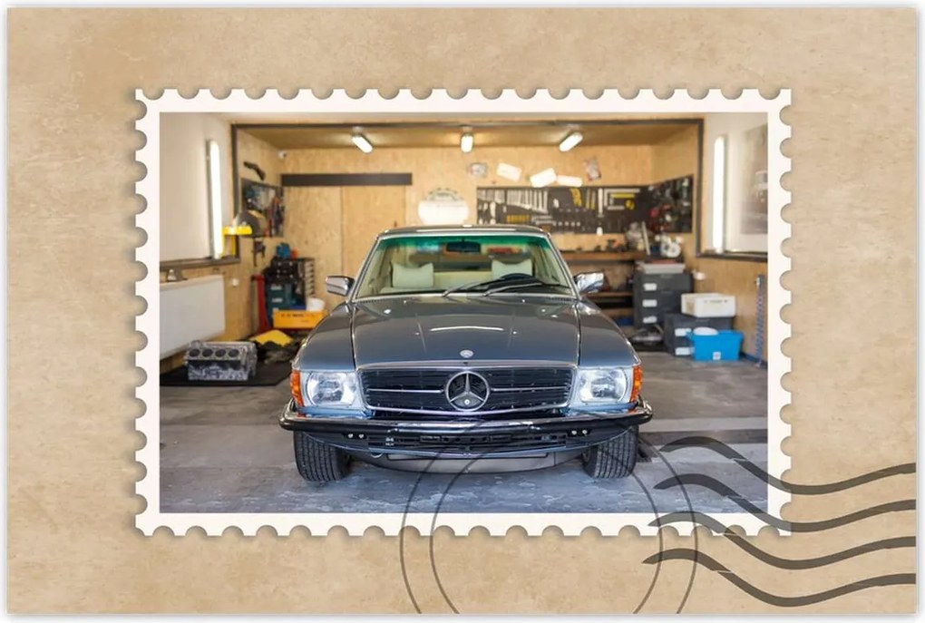 Poszterek 90x60 Mercedes 450 Slc Klasszikus