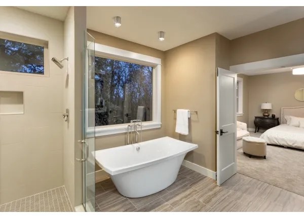 Kanlux 29242 - Fürdőszobai mennyezeti lámpa SANI 1xGU10/10W/230V IP44 matt króm