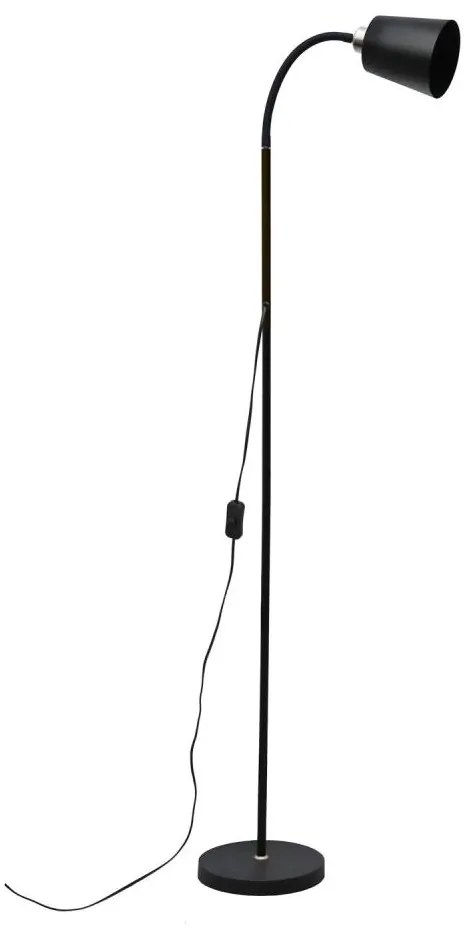 Állólámpa 1xE27/40W/230V fekete