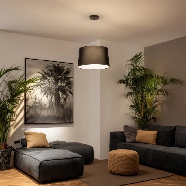 KERIA univerzális lámpabúra, átmérő 45 cm, fekete