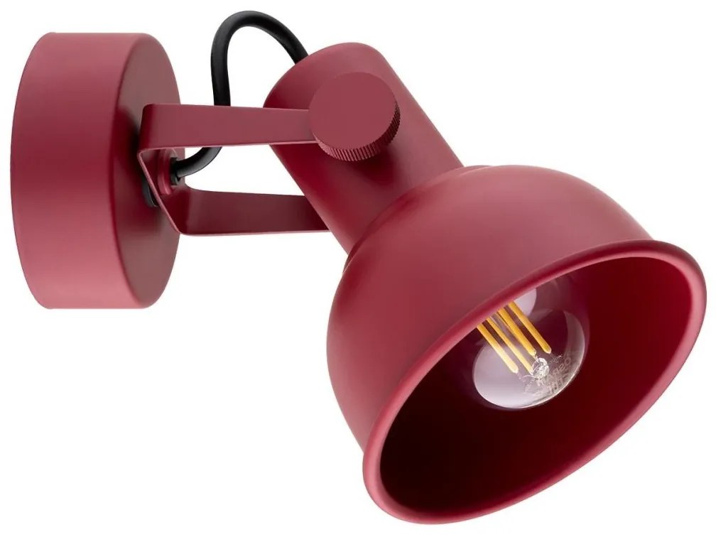 Argon 8298 - Spotlámpa LENORA 1xE14/7W/230V piros