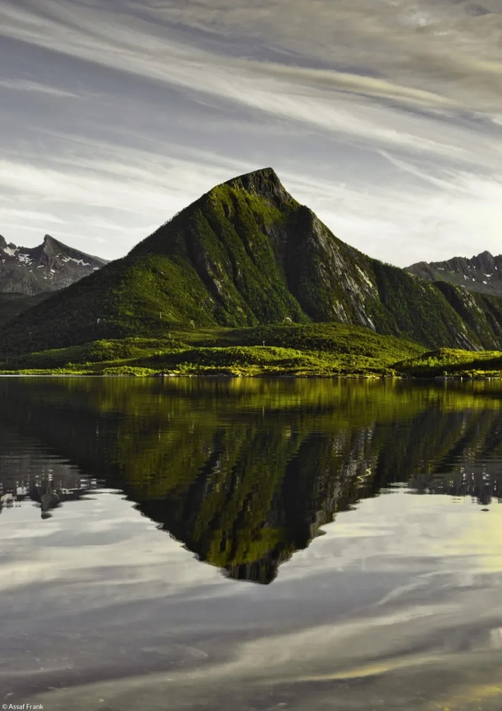 Poszter 21x29,7cm Hegyvidék a tengerparton 2, Assaf Frank