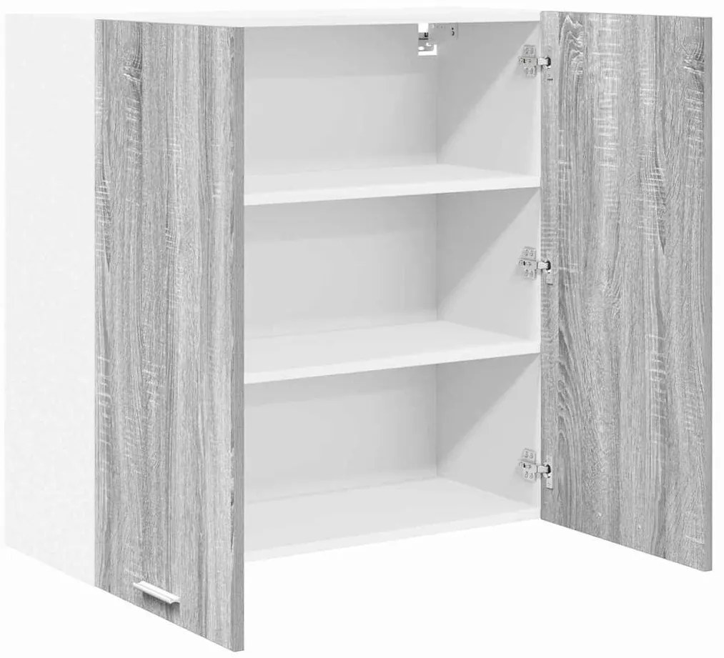 Függő szekrény Riga Szürke Sonoma 80 x 31 x 80 cm Faanyag