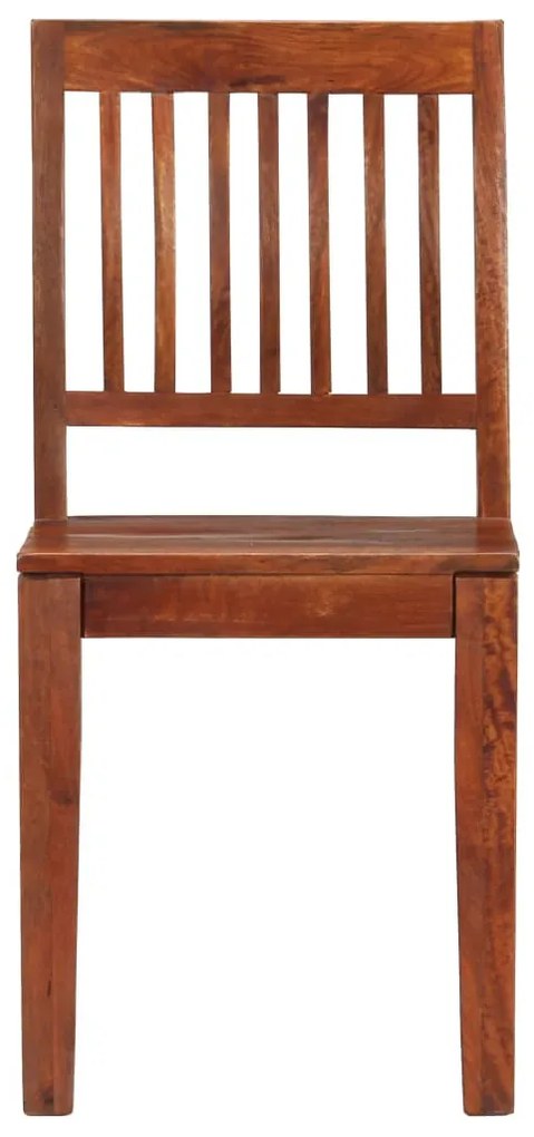 4 db tömör mangófa étkezőszék