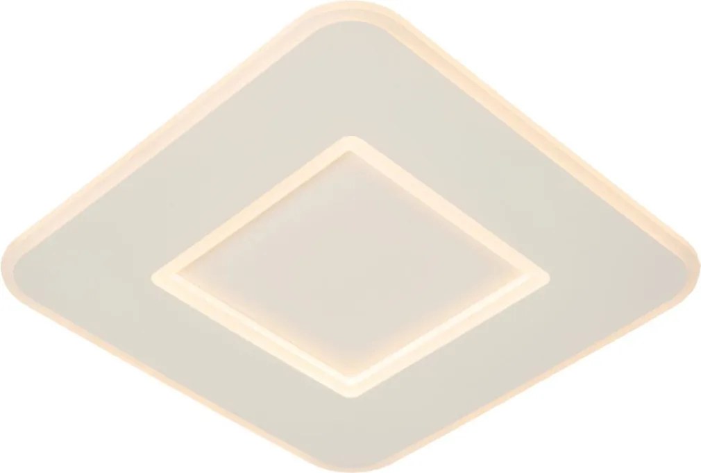 LUCIDE 44111-24-31 AXELLE Négyzetes Mennyezeti Lámpa Fehér LED IP20