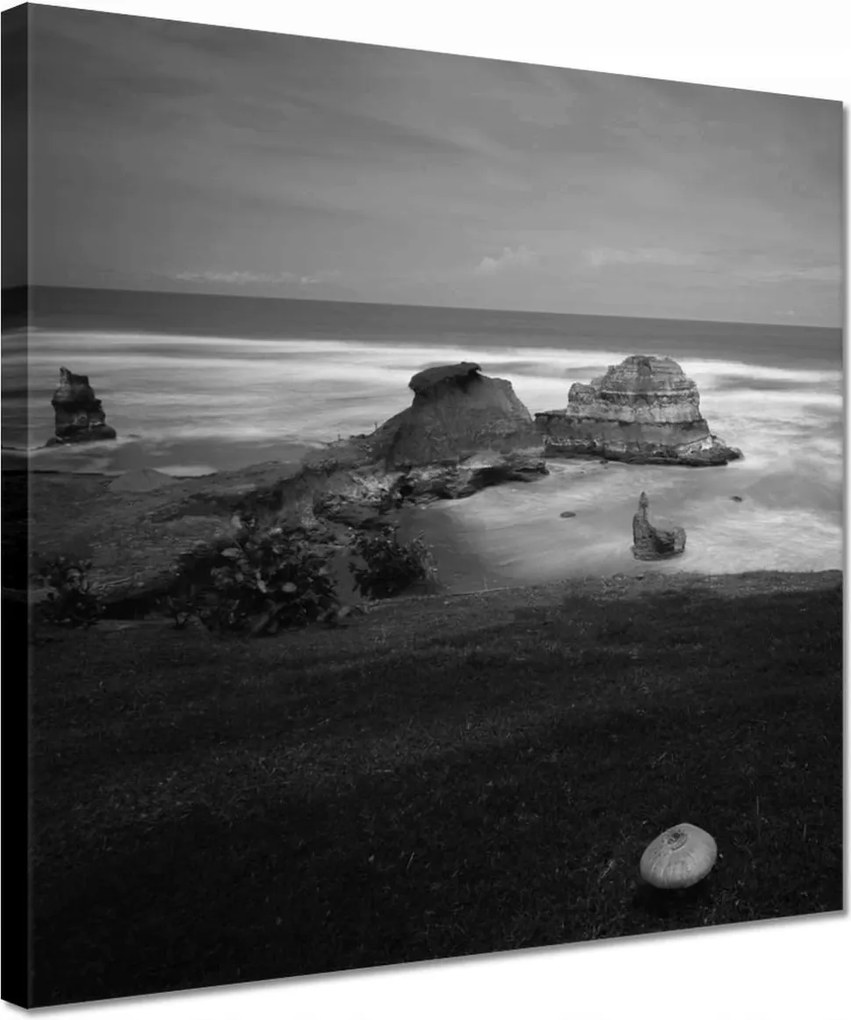 Vászonkép 30x30 Hosszú tengerpart Costa Ricában