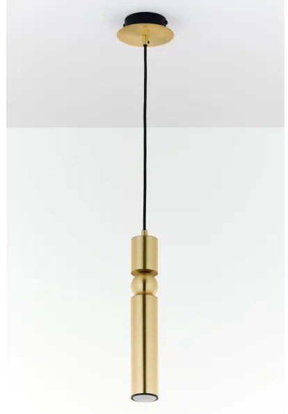 Jupiter 2009 - Csillár zsinóron ALAS 1xGU10/10W/230V arany