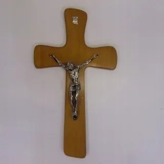 Fa akasztós kereszt h50cm Mahagóni (No1)