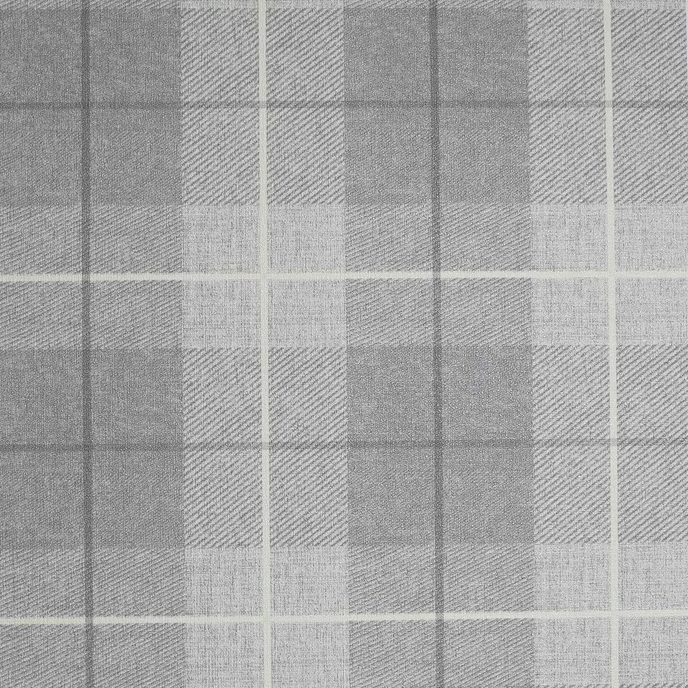 Szürke Vinil Tapéta, Lemosható Kockás Motívummal