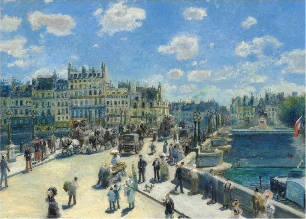 Kép - Auguste Renoir, Pont Neuf, Paris, reprodukciók (70x50 cm)