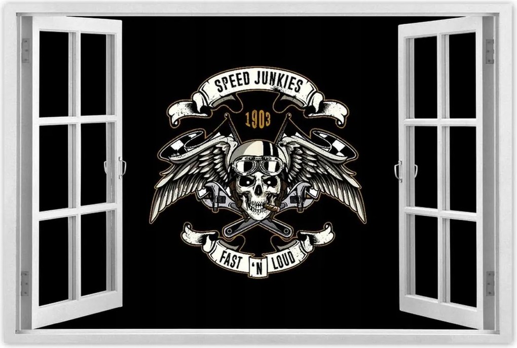 Poszterek 90x60 Motorkerékpáros hangulat