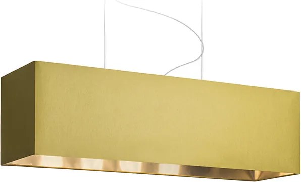 RENDL LOPE 80/23 lámpabúra Chintz oliva/ezüst fólia max. 23W