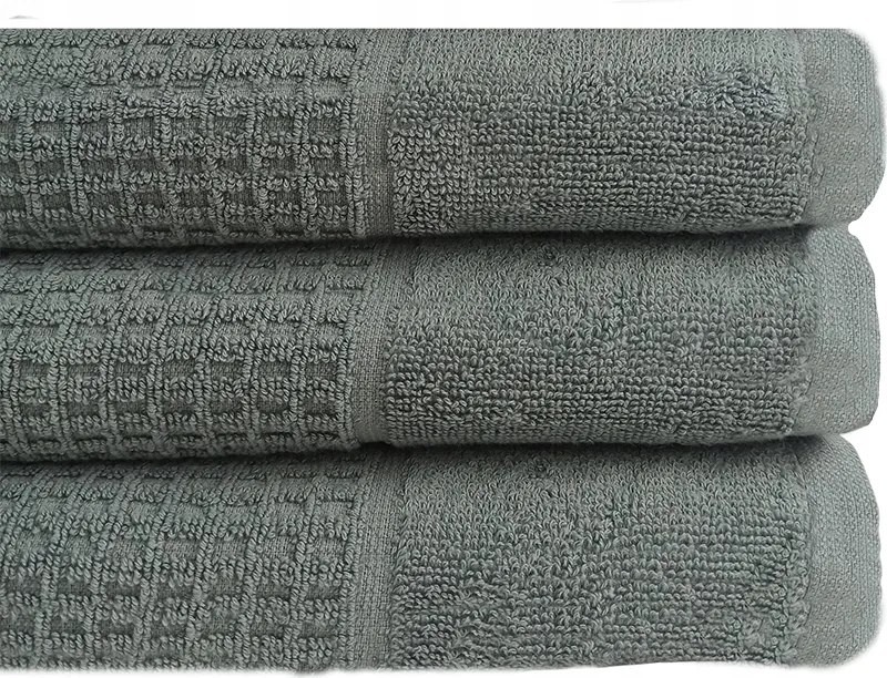 Szauna Törölköző Spa-faro 70x200 cm 420g Sötétszürke