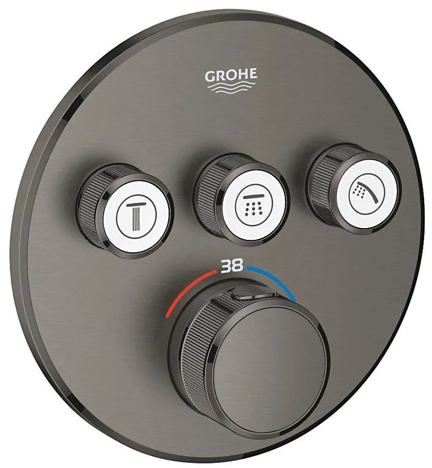 GROHE 29121AL0 - Termosztátos csaptelep GROHTHERM SMARTCONTROL grafit