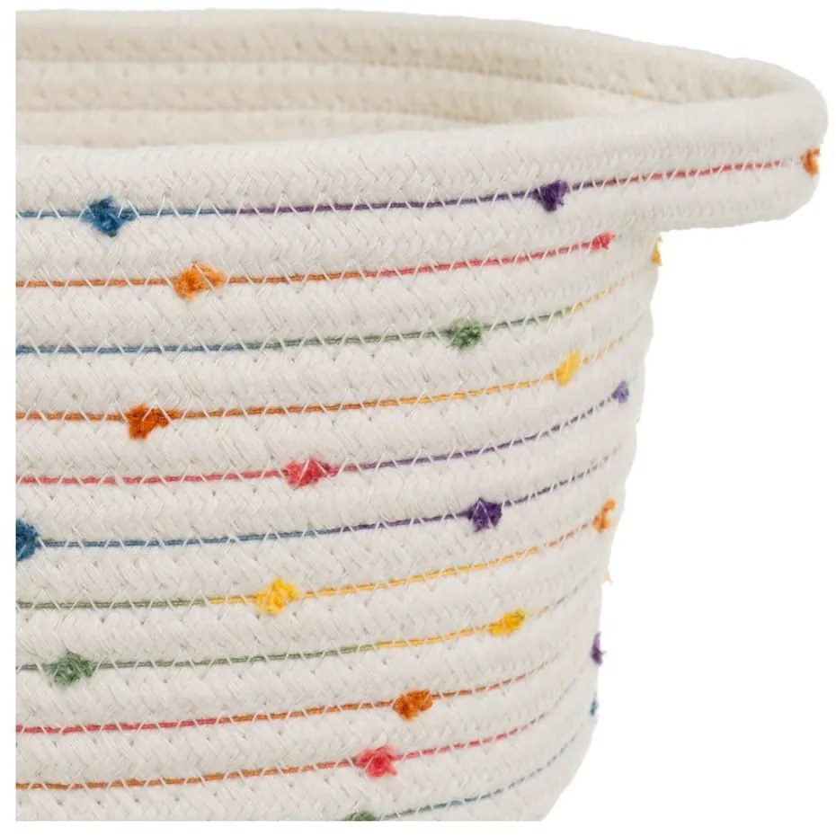 Textil tárolókosár szett 3 db-os 30x18x14 cm – Casa Selección