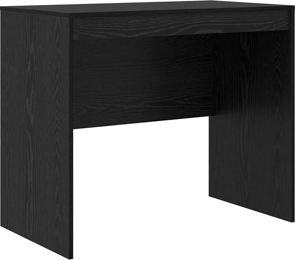 vidaXL Asztal Fekete tölgy 90 x 50 x 76 cm