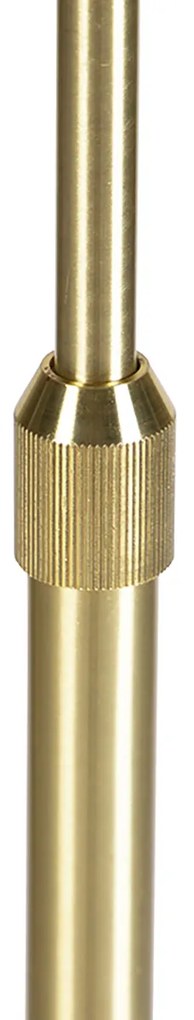 Állólámpa állítható arany világos szürke árnyékolóval 50 cm - Parte