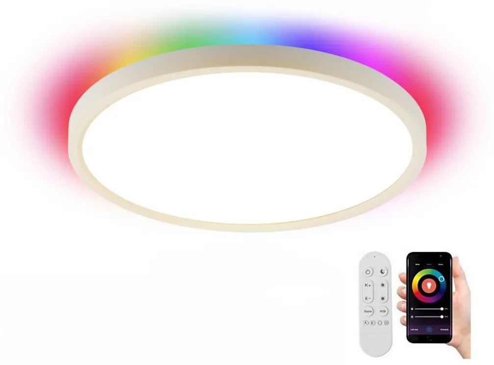 Immax Neo Immax NEO 07169-W60 - LED RGB Dimmelhető lámpa TUDO 65W/230V Wi-Fi Tuya  + távirányító IM1331