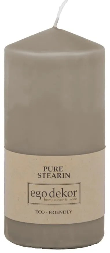 Top barna gyertya, égési idő 30 óra - Rustic candles by Ego dekor