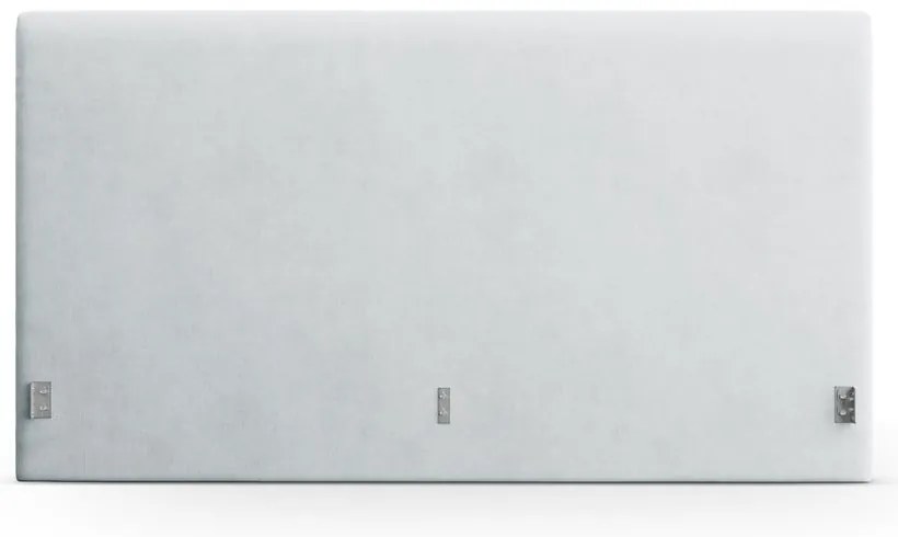 Világosszürke kárpitozott ágytámla 210,5x100 cm Remo – Micadoni