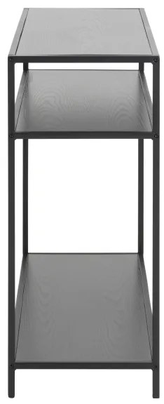 SARON konzolasztal, fekete