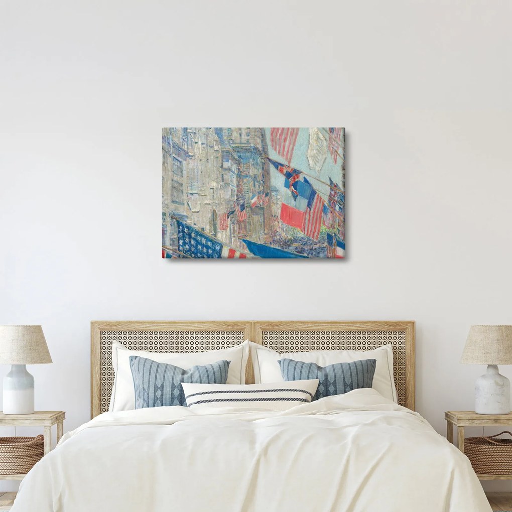 Kép - Childe Hassam, Allies day, reprodukciók (70x50 cm)