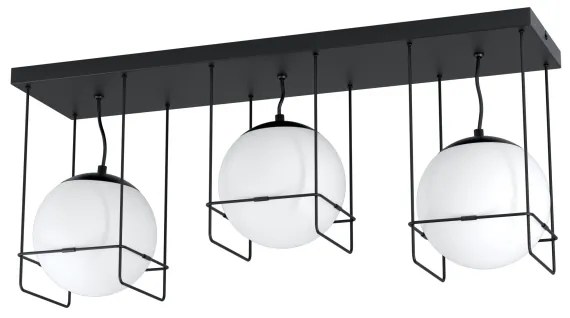 Eglo 99021 - Mennyezeti lámpa VERSUOLA 3xE27/40W/230V