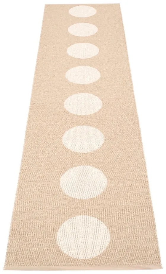 Bézs kültéri-beltéri futószőnyeg 70x300 cm Vera Beige – Pappelina