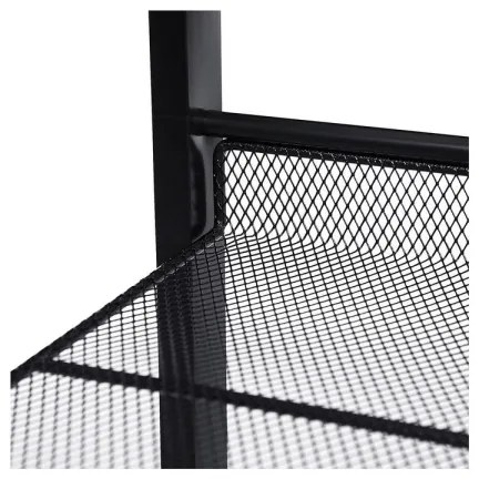 ALVORO fekete cipőtartó