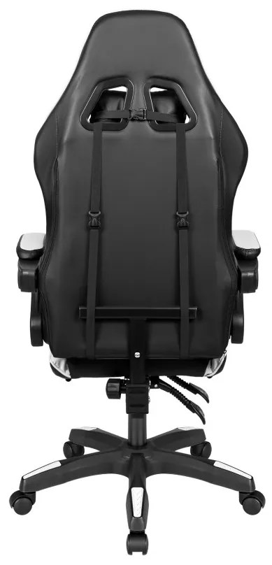 Kruger&Matz GX-150 játékszék Fehér és fekete.