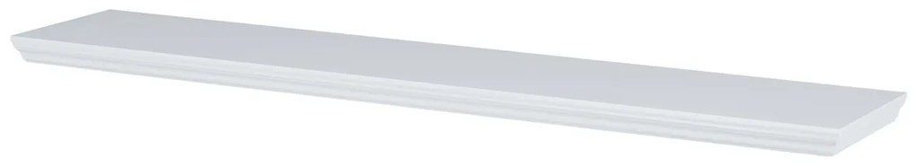 P-026 falipolc, fehér matt, 120 cm