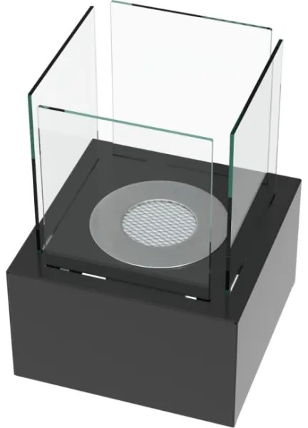 BIO kandalló TANGO2 35,3x25 cm, 1 kW, fekete, TANGO2/CZARNY/TUV