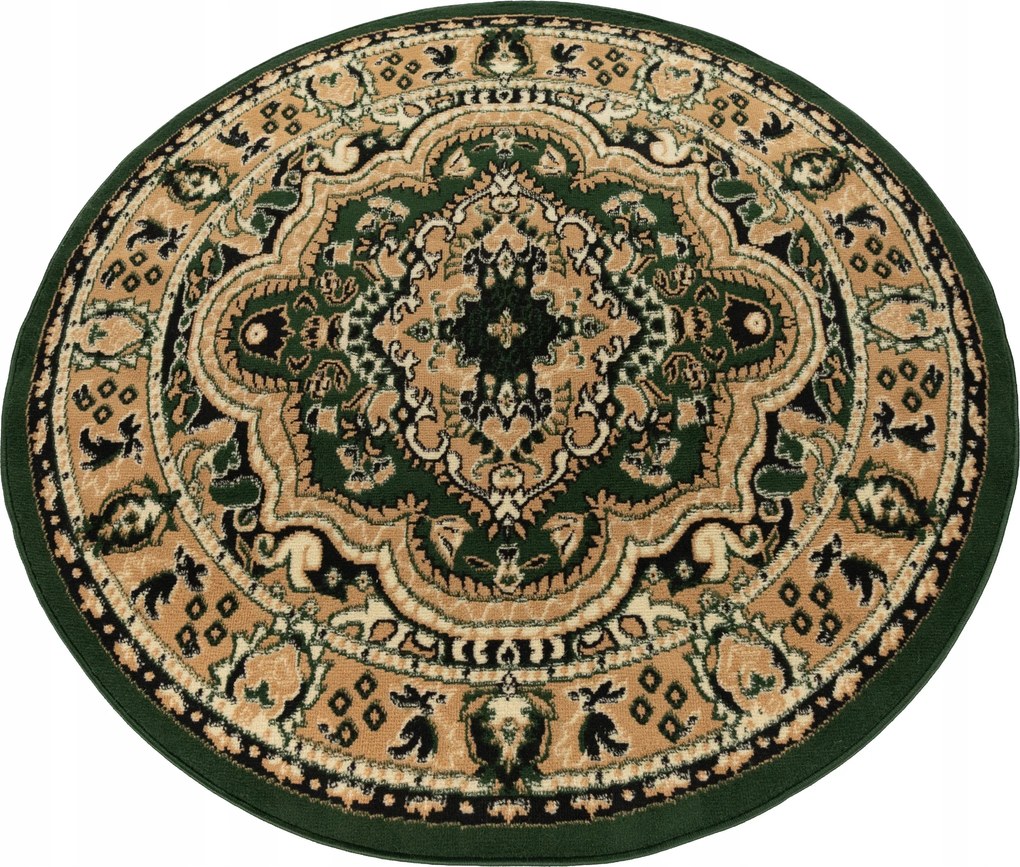 Szőnyeg Kerék Bcf 140x140 Klasszikus Divatos Tömör Török Szőnyeg 21g