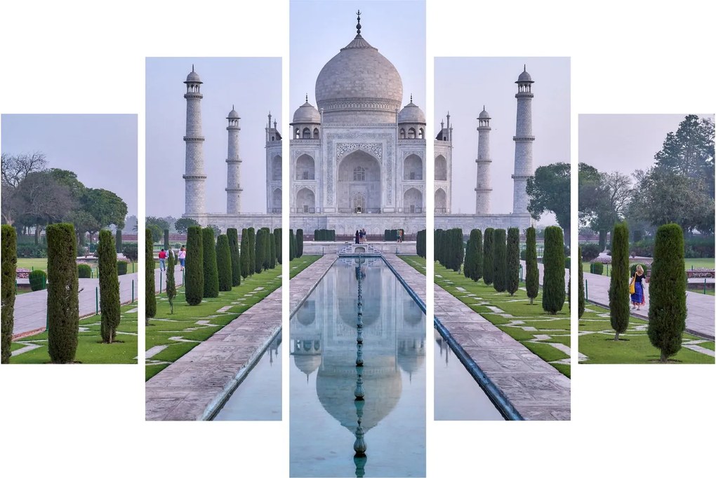 Kép - Taj Mahal napkeltekor (150x105 cm)