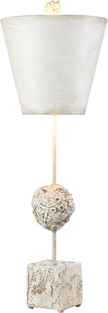 Flambeau vintage asztali lámpa petra antik fehér fehér elsfb-petra-tl