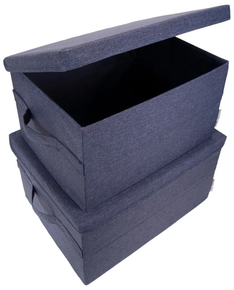 Wanda kék tárolódoboz, 30 x 20 cm - Bigso Box of Sweden